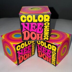 SHIPS TODAY! Nee Doh Color Change Toy Viral TikTok Easter Pink Blue Yellow